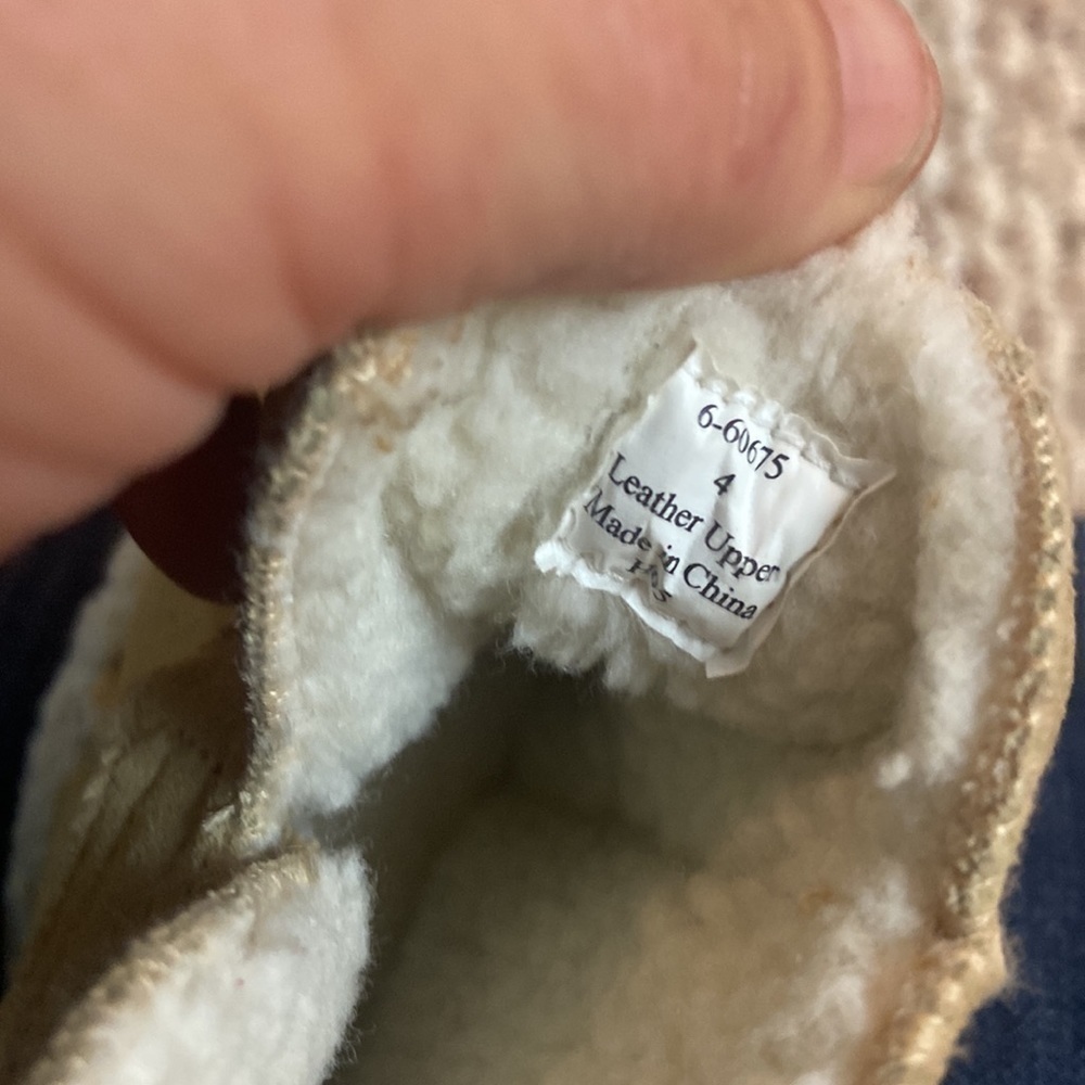 Ugg Style Toddler Boots Leather - Picture 5 of 5